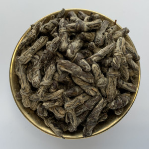 Зеленый чай Хуа Юй Де элитная Жасминовая Нефритовая Бабочка 100 г. Photo 3